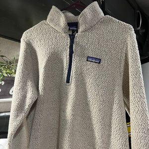 Patagonia wool quarter zip
